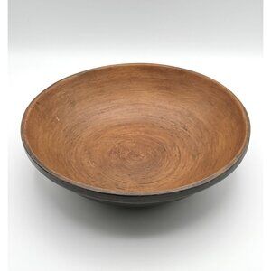 The Salem Collection Treenware 11” Diameter  And 3” High Wooden Bowl - Pre Owned